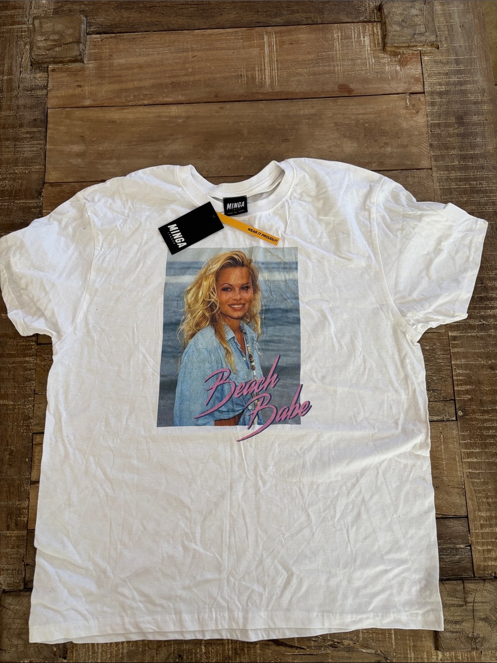 Minga London Beach Babe Tee NWT